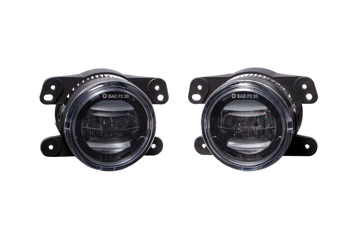 Diode Dynamics DD5184P Elite Series Type M Fog Lampsfor 07-18 Jeep Wrangler JK, 18-23 Wrangler JL Sahara/Rubicon (w/ Plastic Bumper) & 20-23 Gladiator JT Overland/Rubicon (w/ Plastic Bumper)