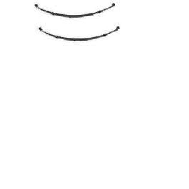 Chevy 4-Leaf Springs, Rear, 1955-1957