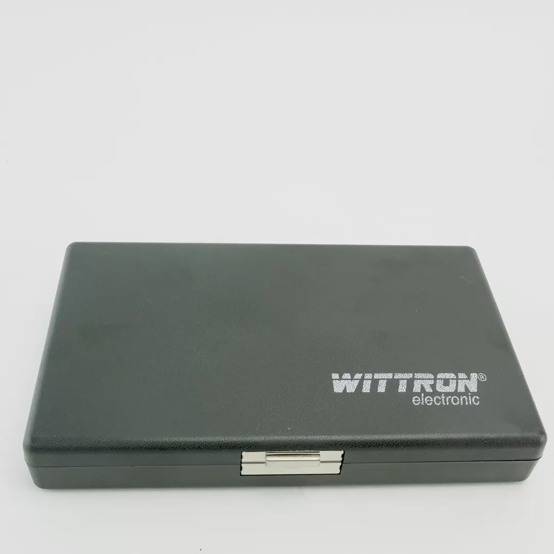 Witte Pro Wittron Slotted and Phillips Screwdriver Set w/ Case, 7 Pieces