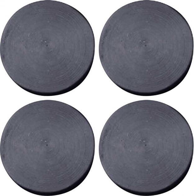 1955-57 Chevy Bel Air, 150, 210, Upper Window Stop Set, Inside Door, 2 & 4 Door, 4 Piece Set