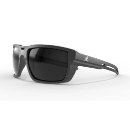 Edge LS116 Lassen Safety Glasses - Matte Black Frame - Smoke Lenses