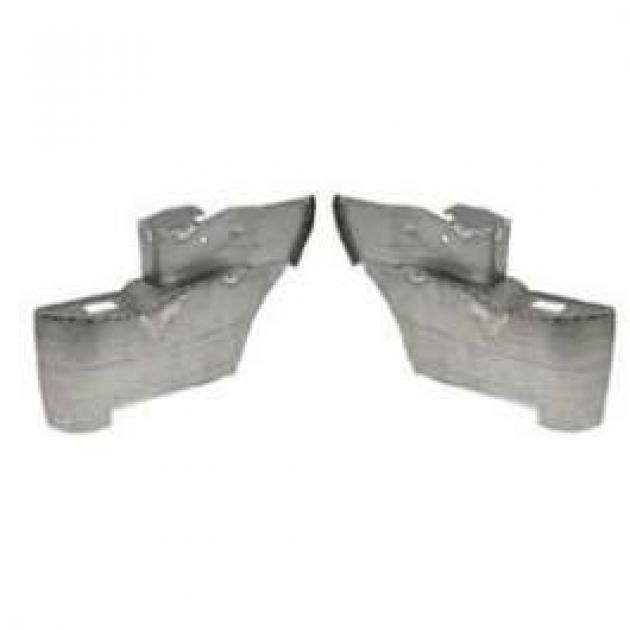 Chevy Armrest Bases, Rear, Convertible, Good Quality, 1956-1957
