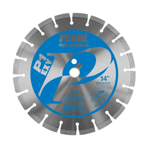 Pearl Abrasive Diamond Concrete Blade 14 x1 in. Arbor