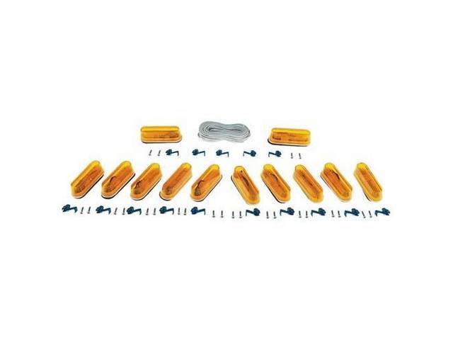 Body Side Auxiliary Running Light Kit