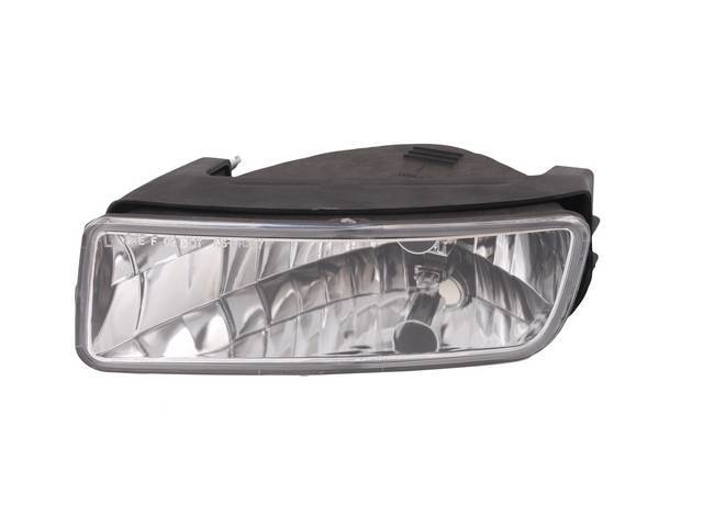 Fog Light Lens and Housing Assembly, LH