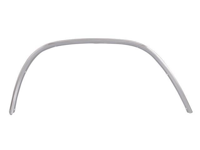 Front Fender Wheel Lip Opening Molding, RH