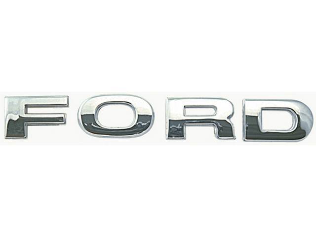 EMBLEM, HOOD OR TAILGATE, *F O R D*