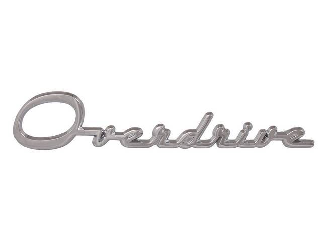 “Overdrive” Hood Emblem