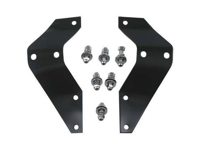 Front Bumper Mounting Bracket Set
