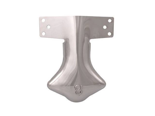 V-8 Script Exhaust Outlet Deflector