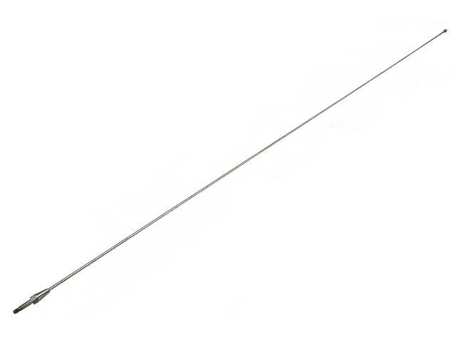 Radio Antenna Mast, Bright Finish