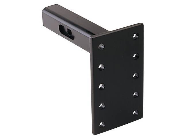 PINTLE MOUNT, CUSHIONED RECEIVER HITCH, 2 INCH, 4