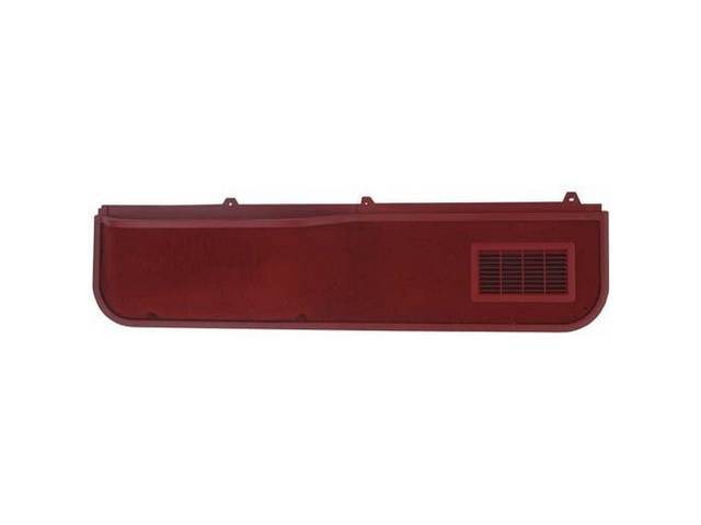 Door Panel Map Pocket, RH, Scarlet