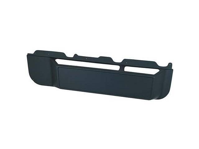Door Panel Map Pocket Inserts, Black
