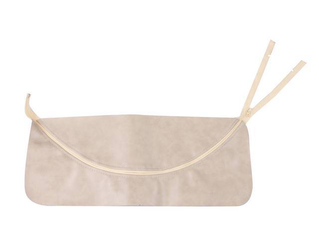 Door Panel Map Pocket, Replacement Style, Parchment