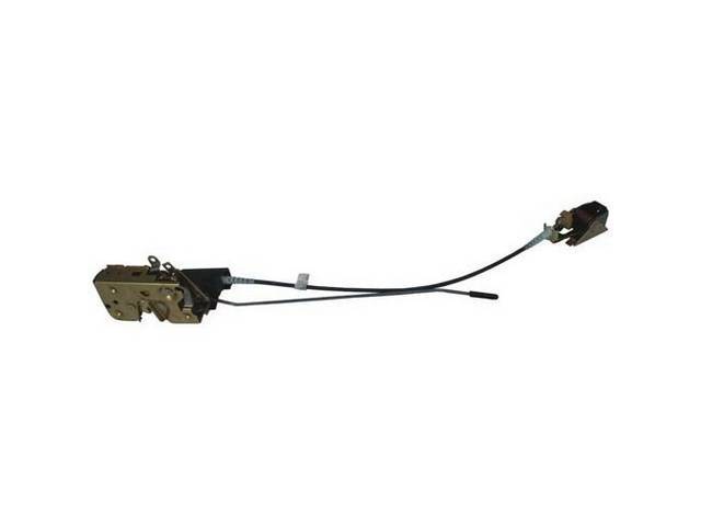 Door Latch and Remote Control, RH
