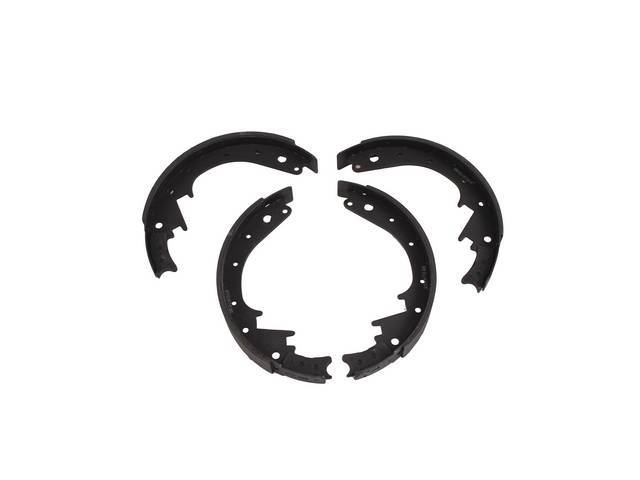 Drum Brake Shoe Set, Rear, 11 x 1 3/4