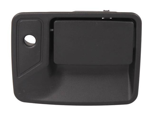 Outside Door Handle, RH, Black