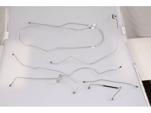 Brake Line Set, Stainless Steel
