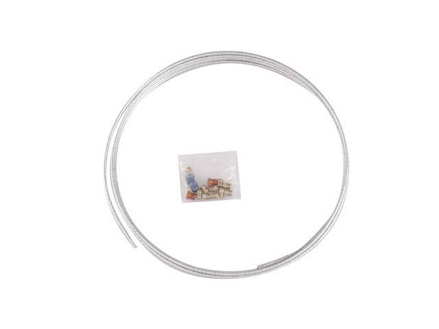 Bulk Tubing Coil Kit,1/4 x 20, Carbon Steel