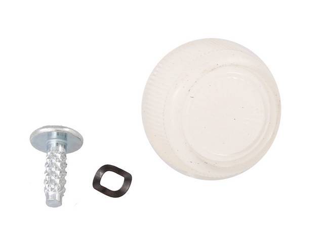 Door Window Handle Knob, Clear