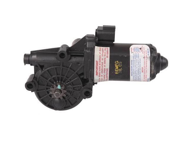 Power Window Motor, LH, Rebuilt by Cardone