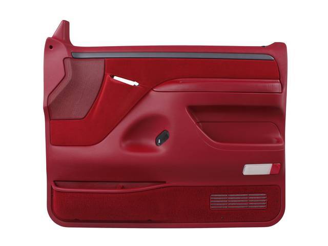 Door Panel, RH, Scarlet
