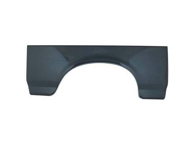 Quarter Panel Outer Repair Section, Center Wheel Flare, RH