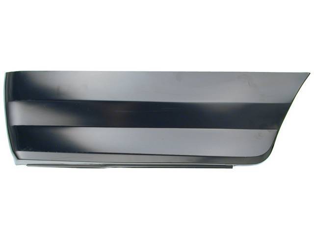 Quarter Panel Outer Repair Section, Lower Rear, RH