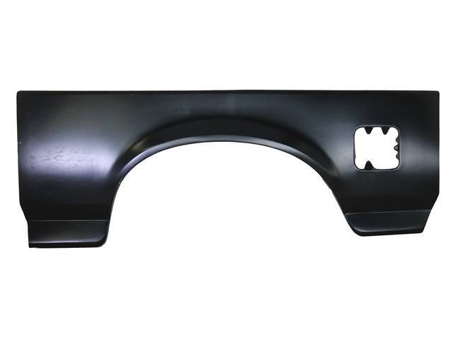 Quarter Panel Repair Section, Center Wheel Flare, LH