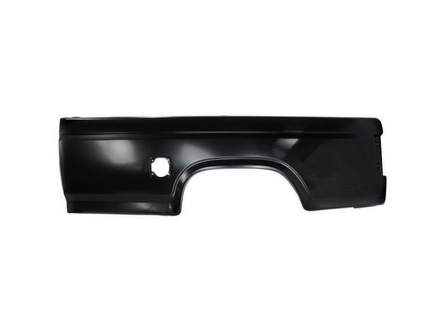 Quarter Panel, LH, Single Square Fuel Door Cutout