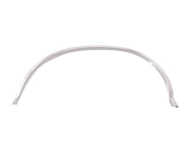 Quarter Panel Wheel Opening Molding, RH, Bright