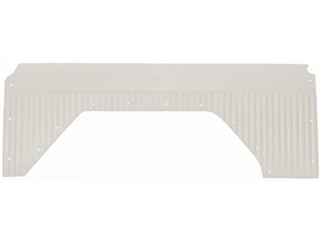 Rear Quarter Interior Trim Panels, Parchment