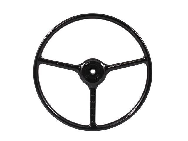 Steering Wheel, Black