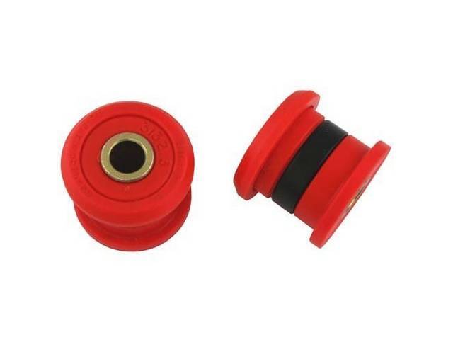 Axle Pivot Bushings, Polyurethane, Red