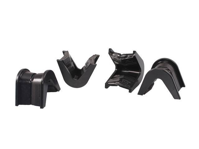 Front Radius Arm Insulator, Polyurethane, Black, 2 Degree Angle