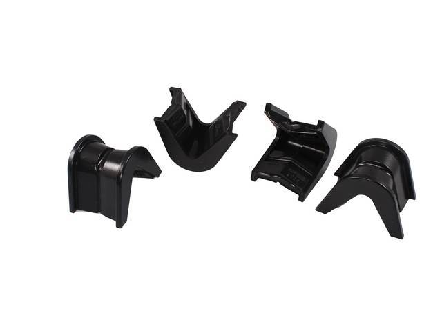 Front Radius Arm Insulator, Polyurethane, Black, 7 Degree Angle