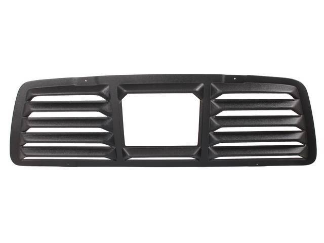 LOUVER KIT, REAR WINDOW, 1 PIECE DESIGN OF