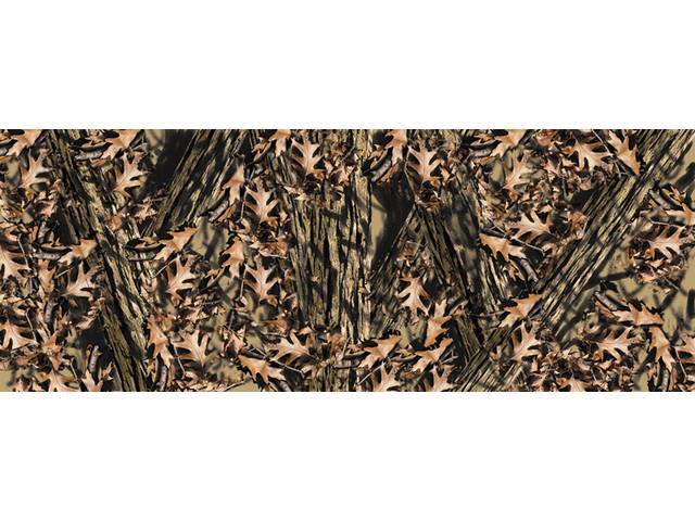 GLASSCAPES™, REAR WINDOW GRAPHICS, WOODS CAMO, PRESSURE SENSITIVE