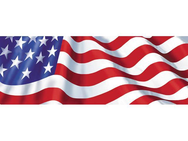 GLASSCAPES™, REAR WINDOW GRAPHICS, STARS AND STRIPES (OVERSIZED