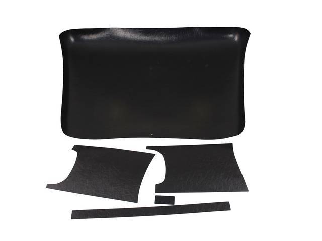 Headliner Panel & Quarter Panel Set, Custom Molded