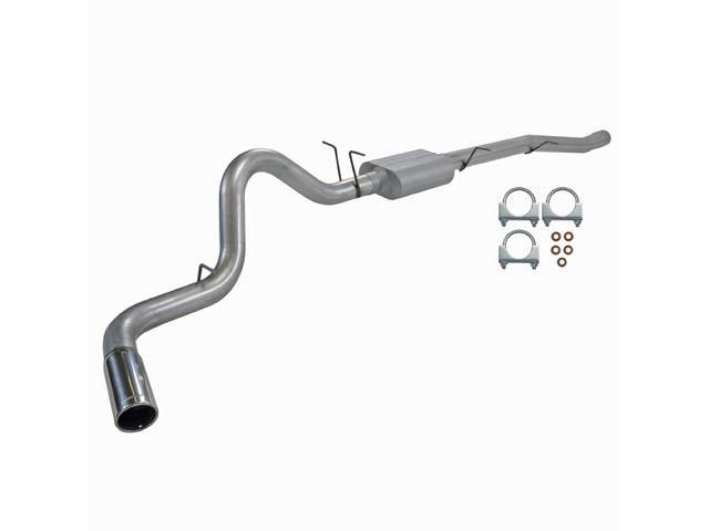 FLOWMASTER FORCE II, SINGLE OUTLET, SIDE EXIT, 40