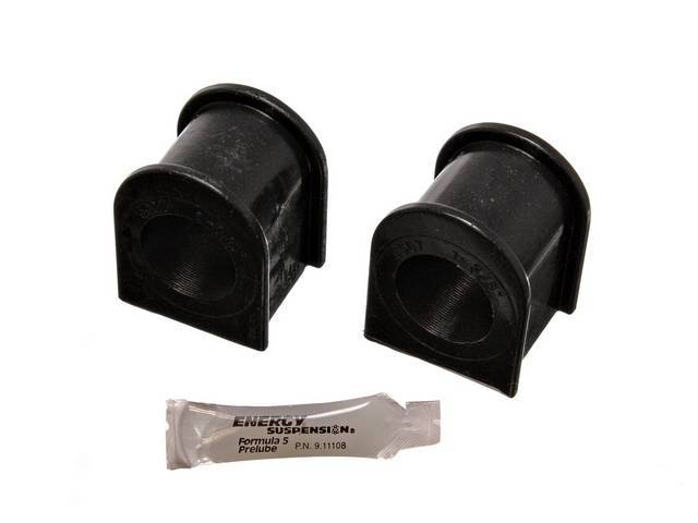 Front Sway Bar Frame Bushings, Polyurethane, 36mm, Black