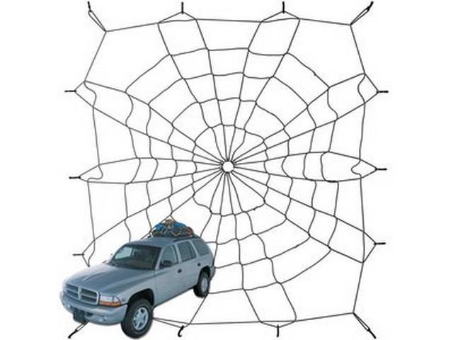 Spidy Gear Luggage Web, Large Black