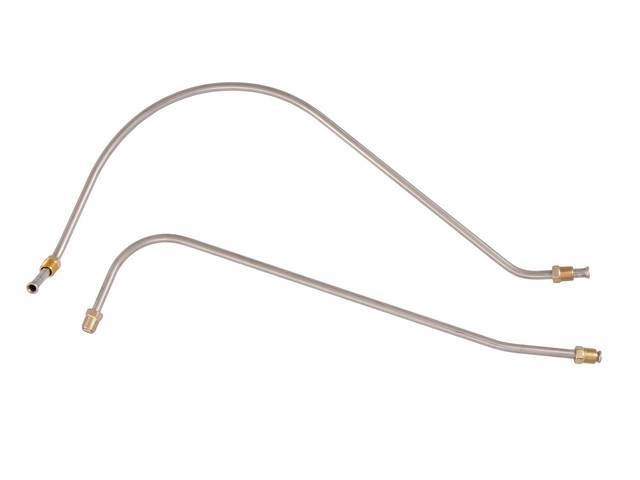 Oil Filter Input and Output Oil line, Stainless Steel