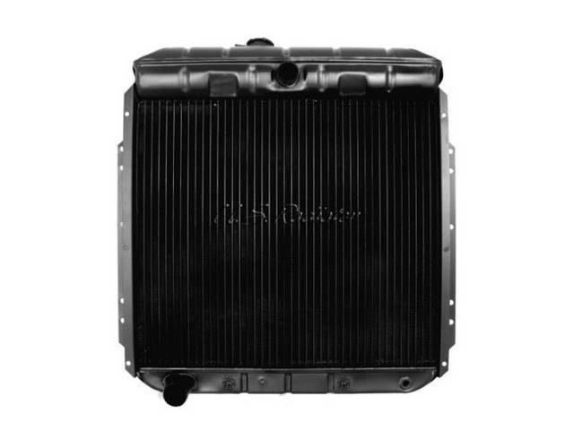 Radiator, OE Style Brass & Copper, High Efficiency Core