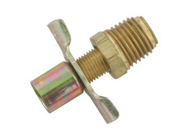 Radiator Drain Cock, Brass