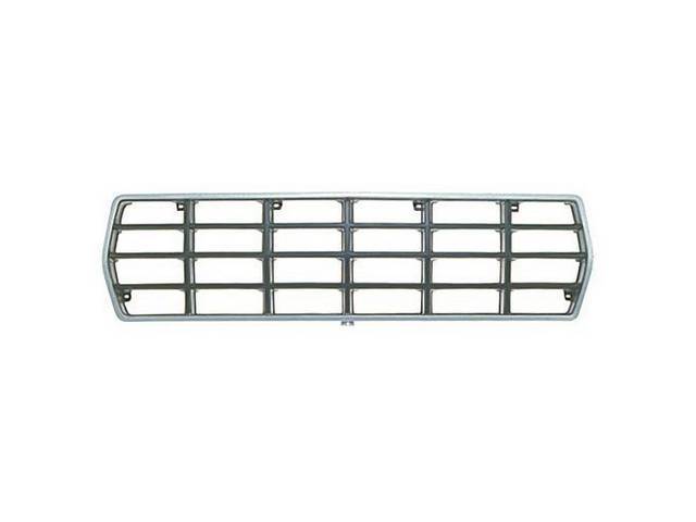 Radiator Grille, Chrome and Argent
