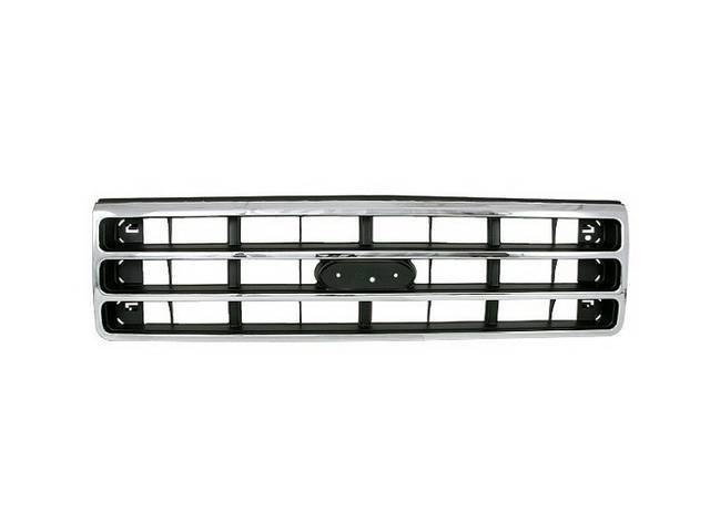 Radiator Grille, Chrome and Charcoal