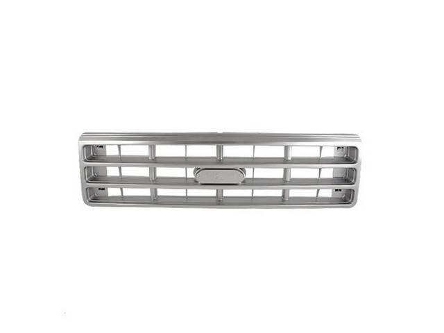 Radiator Grille, Argent and Gray